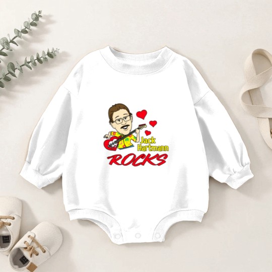 Discover Jack Hartmann Rocks Short Sleeve Gift \ Baby Romper Sweatshirts