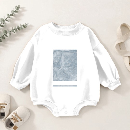 Discover Mount Elbert | Topographic Map (Grunge) Baby Romper Sweatshirts