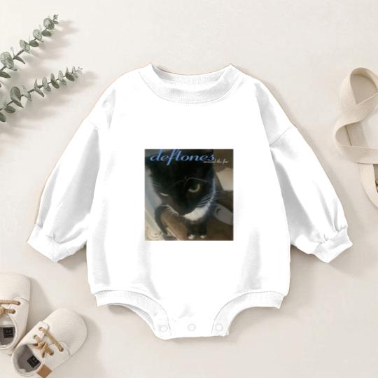 Discover Deftone Baby Romper Sweatshirts Deftone Cat Meme Baby Romper Sweatshirts Cattones Gift For Them