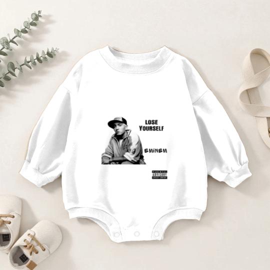 Discover EMINEM Baby Romper Sweatshirts Black (unisex)