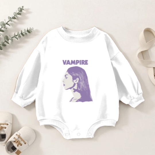 Discover Vampire Olivia Rodrigo Baby Romper Sweatshirts, Olivia Rodrigo Vampire Merch Baby Romper Sweatshirts