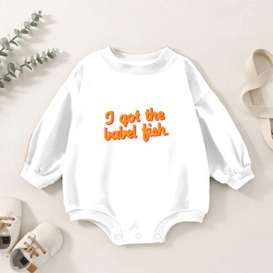 Discover I Got the Babel Fish Baby Romper Sweatshirts