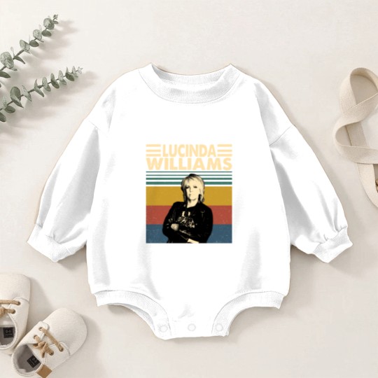 Discover Lucinda Williams Baby Romper Sweatshirts, Lucinda Williams Gift Baby Romper Sweatshirts