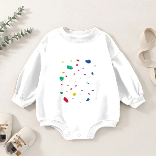 Discover Climbing Boulder Wall Rock Climber Bouldering Baby Romper Sweatshirts