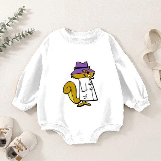 Discover Secret Squirrel Baby Romper Sweatshirts