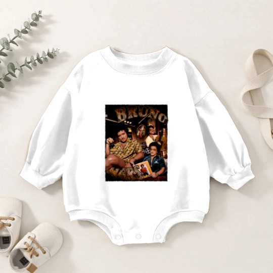 Discover Vintage Bruno Mars 90s Baby Romper Sweatshirts, Bruno Mars Bootleg Baby Romper Sweatshirts
