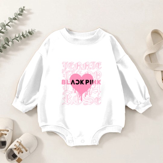 Discover Blackpink Baby Romper Sweatshirts, Born Pink Baby Romper Sweatshirts, Love On F.ire Blackpink