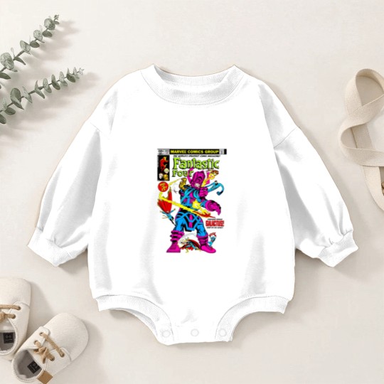 Discover Battle of Galactus Baby Romper Sweatshirts