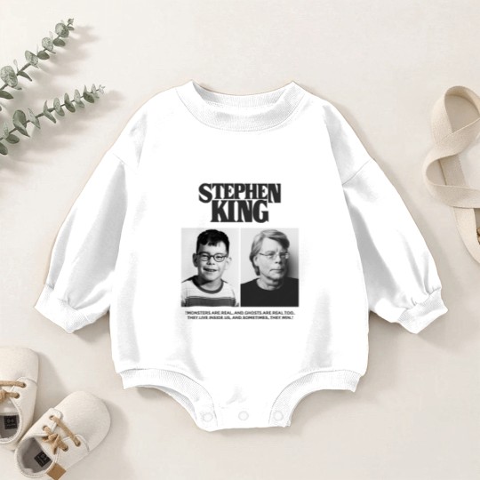Discover Stephen King - Stephen King - Baby Romper Sweatshirts