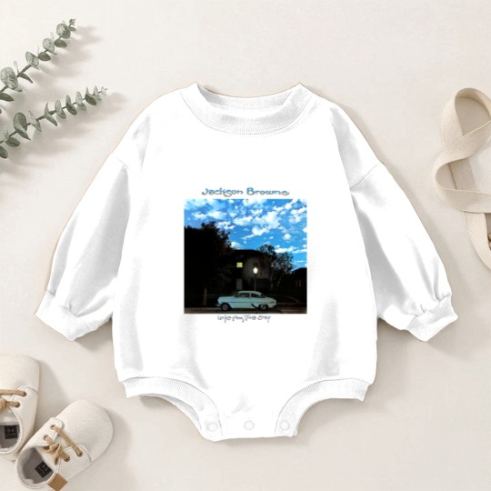 Discover Jackson Browne Late For The Sky American Singer Country Rock Baby Romper Sweatshirts