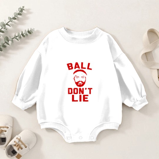 Discover BALL DONT LIE FUNNY RASHEED WALLACE Baby Romper Sweatshirts