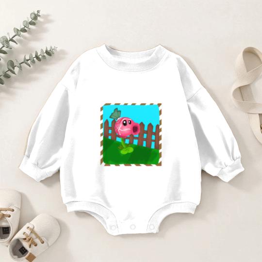 Discover Sweet Pea - Plants Vs Zombies - Baby Romper Sweatshirts