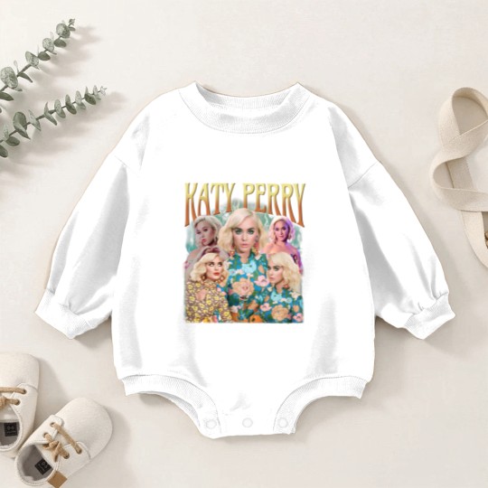 Discover Katy Perry Music Baby Romper Sweatshirts, Katy Perry Vintage Retro 90s Style, Katy Perry 2023 Gift For Fan