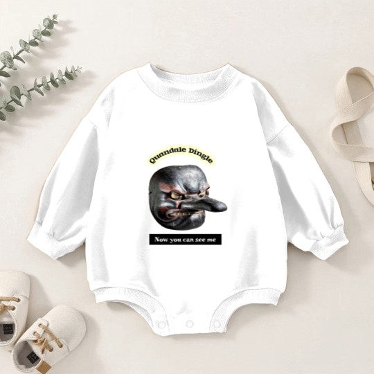 Discover Quandale Dingle funny design Baby Romper Sweatshirts