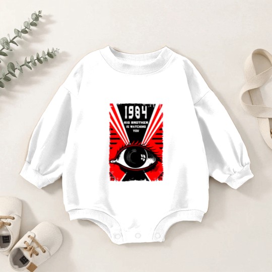 Discover 1984 V10 (Orwell) Poster Men Baby Romper Sweatshirts