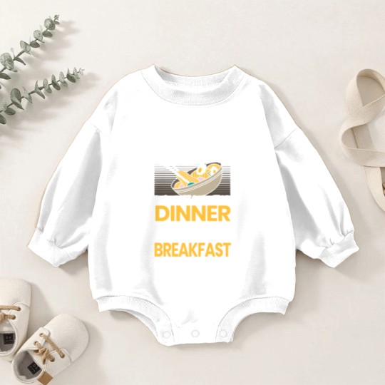 Discover Ramen Japanese Noodle Soup Eater Food Lover Foodie Baby Romper Sweatshirts