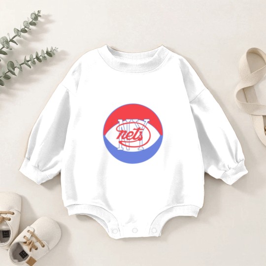 Discover ny nets ABA vintage basketball Baby Romper Sweatshirts