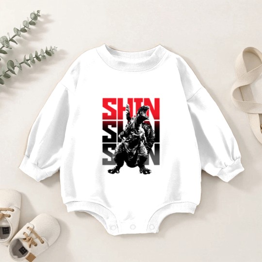 Discover SHIN 3X - Robzilla - Baby Romper Sweatshirts