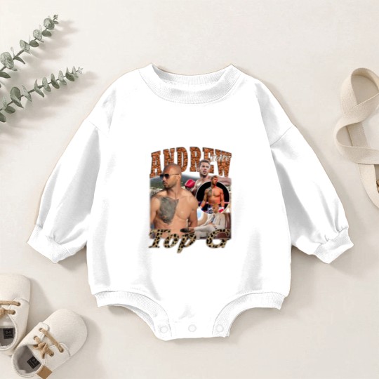 Discover Andrew Tate Baby Romper Sweatshirts