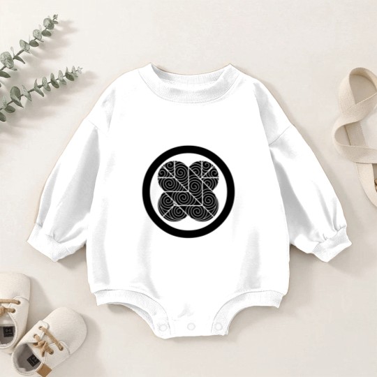 Discover Japanese Family Crest KAMON Symbol Baby Romper Sweatshirts
