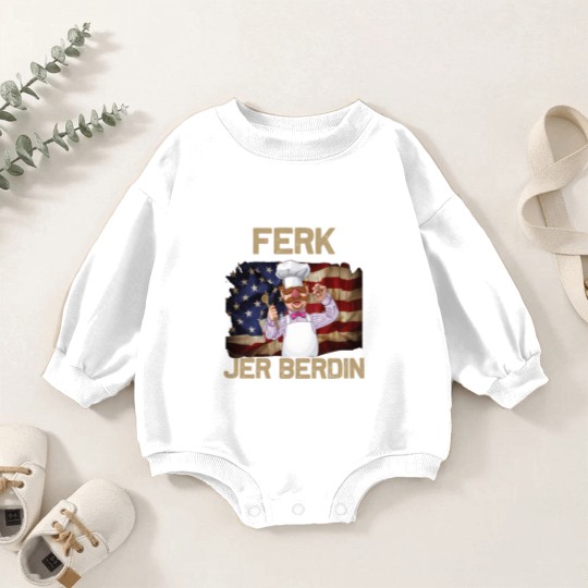 Discover Ferk Jer Berdin Funny - Ferk Jer Berdin - Baby Romper Sweatshirts