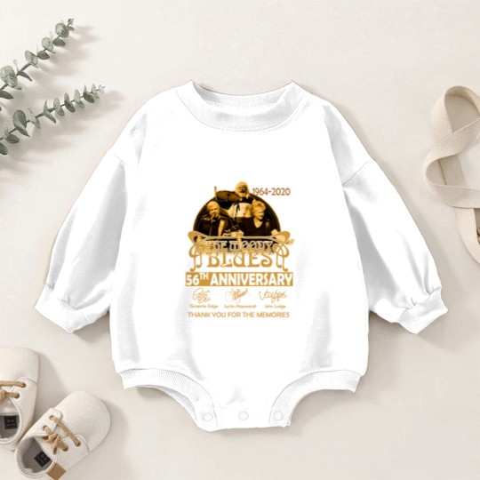 Discover The Moody Blues Lovers 56th Anniversary 1964 2020 Signature Baby Romper Sweatshirts