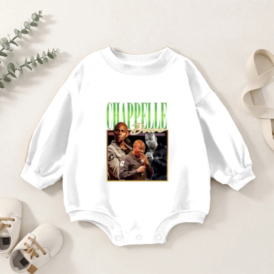 Discover RETRO DAVE CHAPPELLE Baby Romper Sweatshirts