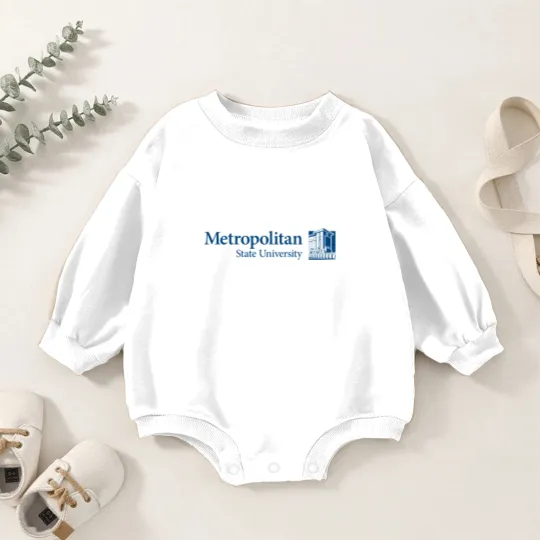 Discover Metropolitan State University (Metro State) Baby Romper Sweatshirts