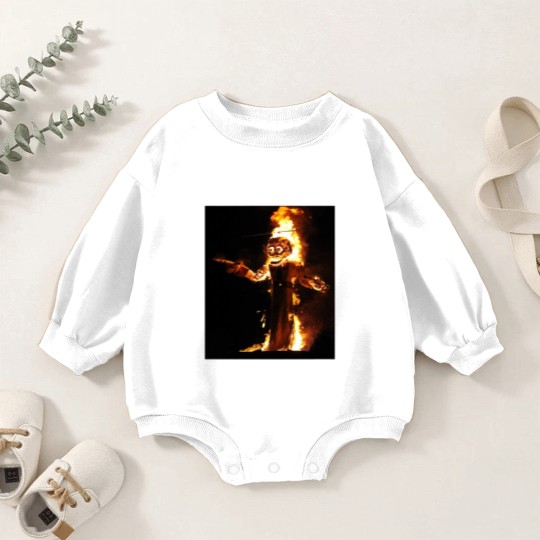 Discover Zozobra Baby Romper Sweatshirts