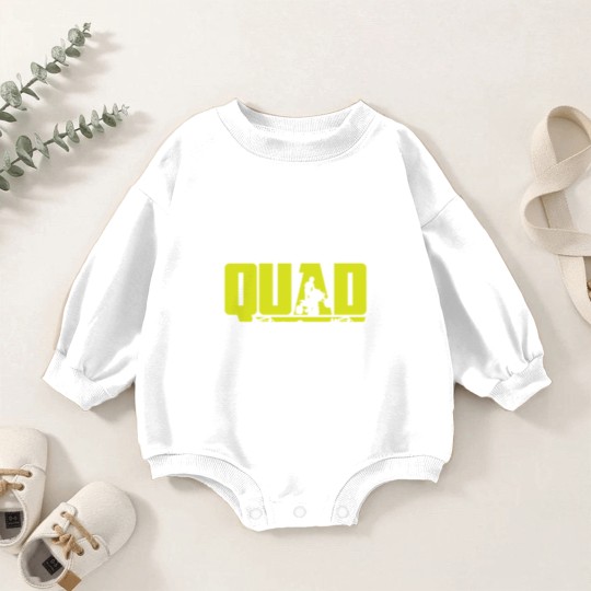 Discover Quad Racer Baby Romper Sweatshirts