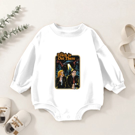 Discover The Truth Is Out There X FILES Baby Romper Sweatshirts Unisex Gift Men Women, The X Files Baby Romper Sweatshirts Gift For Fan, X Files Movie Baby Romper Sweatshirts, X Files Vintage Baby Romper Sweatshirts