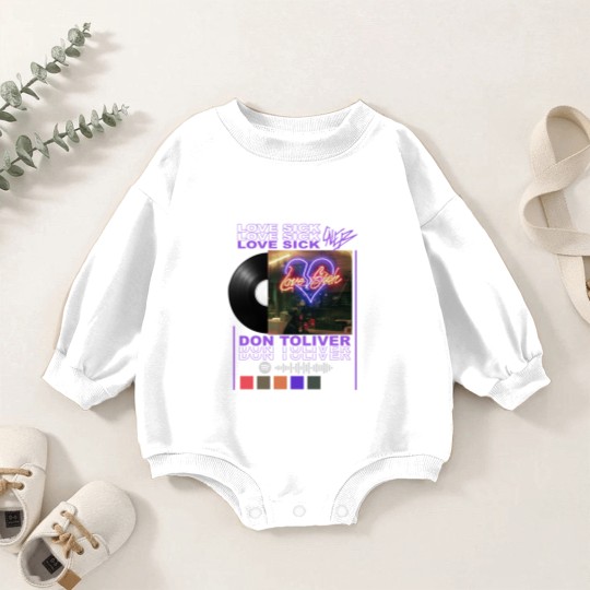 Discover Don Toliver Rap Baby Romper Sweatshirts, Love Sick Album 90s Y2K Merch Vintage Hiphop
