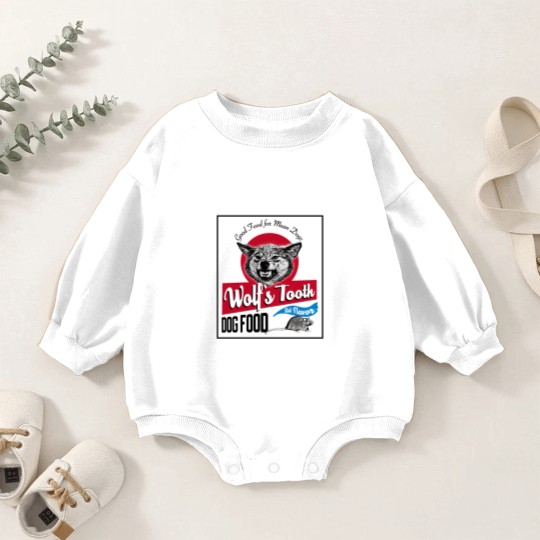 Discover Wolfs Tooth Mean Dog Food Once Upon A Time In Hollywood Men's Baby Romper Sweatshirts
