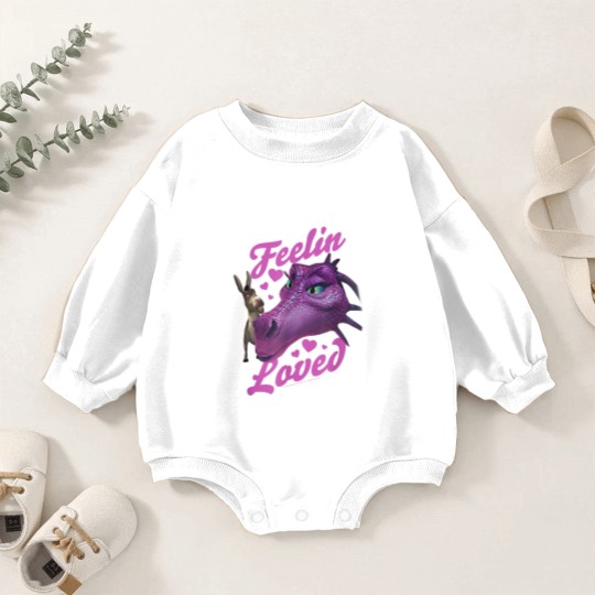 Discover Shrek Donkey Dragon Feelin Loved Baby Romper Sweatshirts