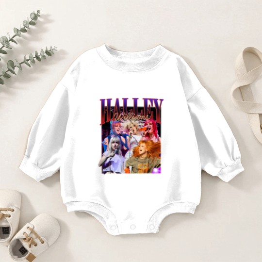 Discover Paramore Rock Band 2023 Vintage Baby Romper Sweatshirts, HAYLEY Williams Homage Baby Romper Sweatshirts