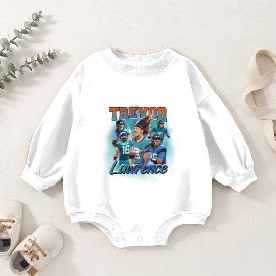 Discover Trevor Lawrence Vintage Retro Style Bootleg Baby Romper Sweatshirts