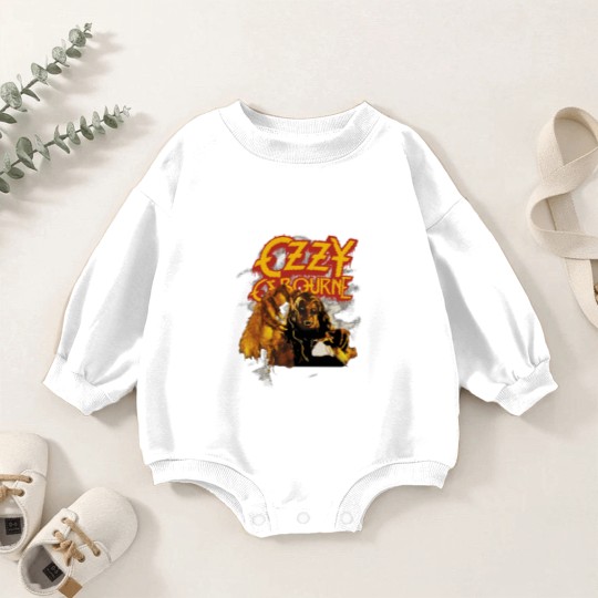 Discover Ozzy Osbourne - Vintage Werewolf Baby Romper Sweatshirts