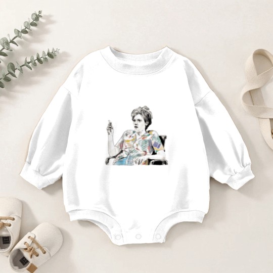 Discover MS RAFFERTY KATE MCKINNON - Graphite  Acrylic Drawing Baby Romper Sweatshirts