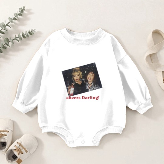 Discover Vintage 90s 1995 PATSY STONE joanna lumley Baby Romper Sweatshirts