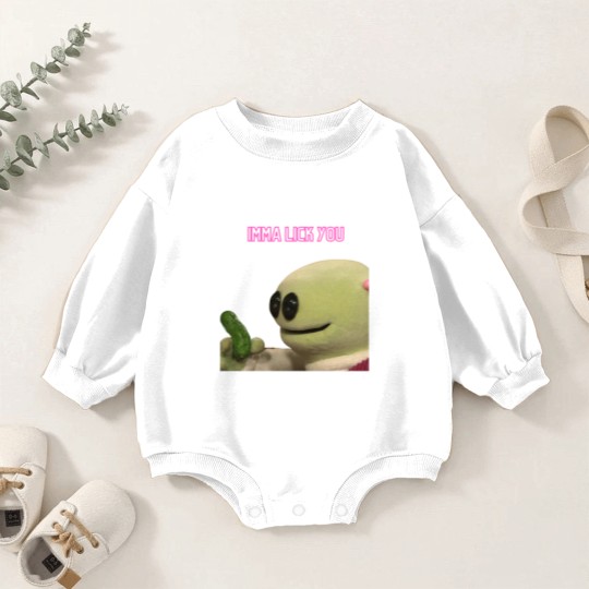 Discover nanalan' peepo Premium Scoop Baby Romper Sweatshirts