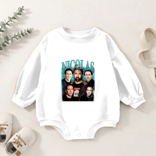 Discover Nicolas Cage Baby Romper Sweatshirts