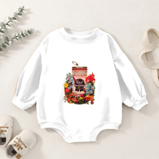 Discover Vintage Beer 1970s Baby Romper Sweatshirts Baby Romper Sweatshirts