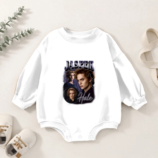 Discover Jasper Hale Baby Romper Sweatshirts, Jasper Hale Baby Romper Sweatshirts, Vintage Jasper Hale Twilight saga Baby Romper Sweatshirts