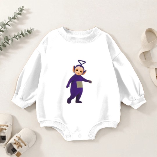 Discover Teletubbies - Tinky Winky Baby Romper Sweatshirts