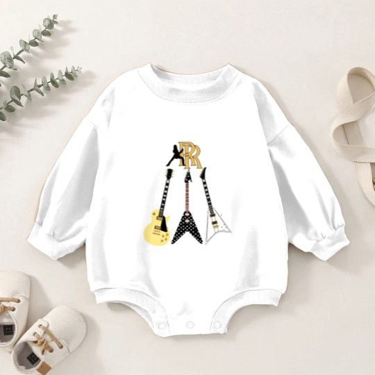 Discover Randy Rhoads Collection Fitted Baby Romper Sweatshirts