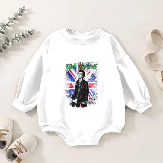Discover SID VICIOUS - Cool / Rock / Punk / Punk Rock Baby Romper Sweatshirts