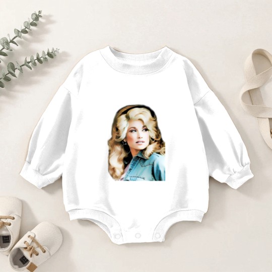 Discover Dolly Parton - Dolly Parton - Baby Romper Sweatshirts
