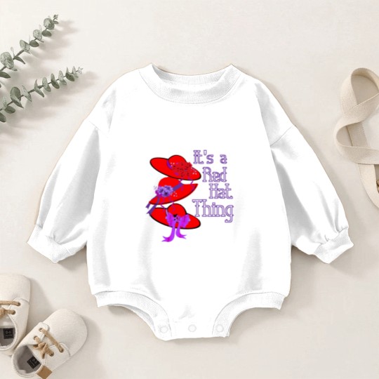 Discover Red Hat It'S A Red Hat Thing Gift Baby Romper Sweatshirts