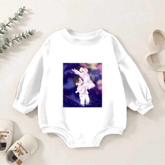 Discover black swan jikook Baby Romper Sweatshirts