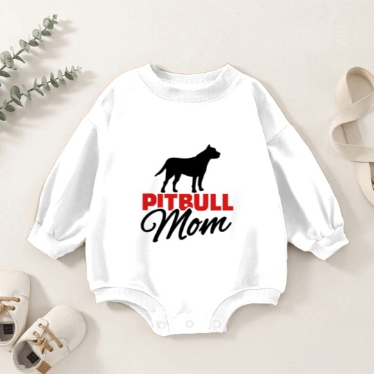 Discover Pit bull Baby Romper Sweatshirts